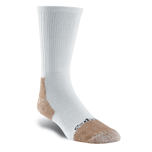 Carhartt All-Season Steel Toe Cotton Blend Work Sock/2 Pack A26300